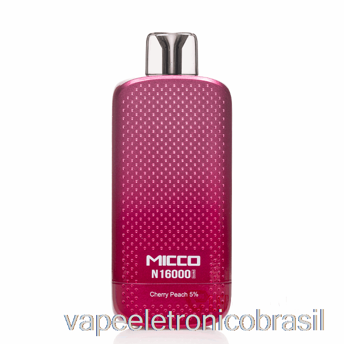 Vape Vaporesso Horizontech Micco N16000 Descartável Cereja Pêssego